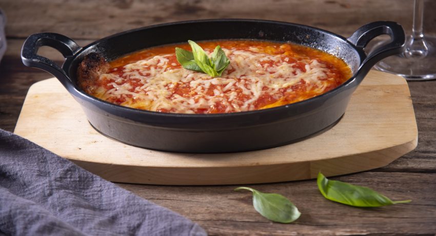 Filé à Parmegiana - Juli Comida de verdade